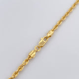 Cadena Lazo 4.95gr / 55.4cm / 3mm Oro Amarillo +3 18K %