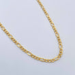 Cadena Fígaro 3.25gr / 60cm / 2.2mm Oro Amarillo +1 18K %