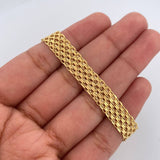 Pulso Chino 5.05gr / 17cm / 8.15mm Oro Amarillo +1 18K &