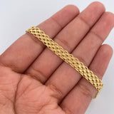 Pulso Chino 3.5gr / 17.3cm / 5.1mm Oro Amarillo +1 18K %