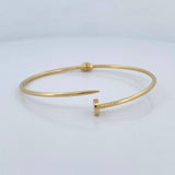 Pulso Clavo 7.35gr / 20cm / 2.6mm Oro Amarillo +4 18K %