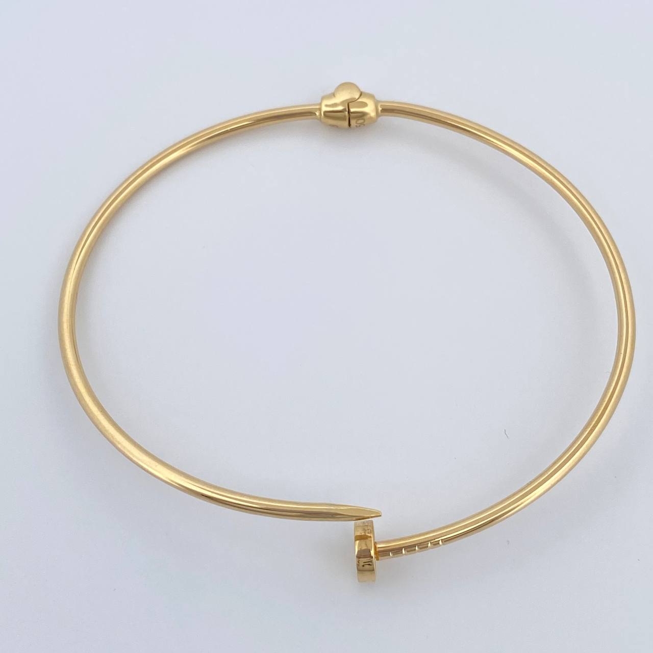 Pulso Clavo 4.6gr / 18.5cm / 1.65mm Oro Amarillo 18K