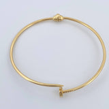 Pulso Clavo 4.6gr / 18.5cm / 1.65mm Oro Amarillo 18K