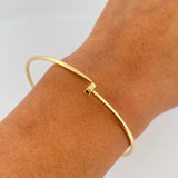 Pulso Clavo 4.6gr / 18.5cm / 1.65mm Oro Amarillo 18K
