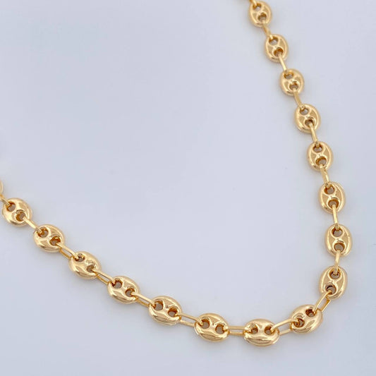Cadena GC 14.55gr / 62cm / 6mm Oro Amarillo 18K %