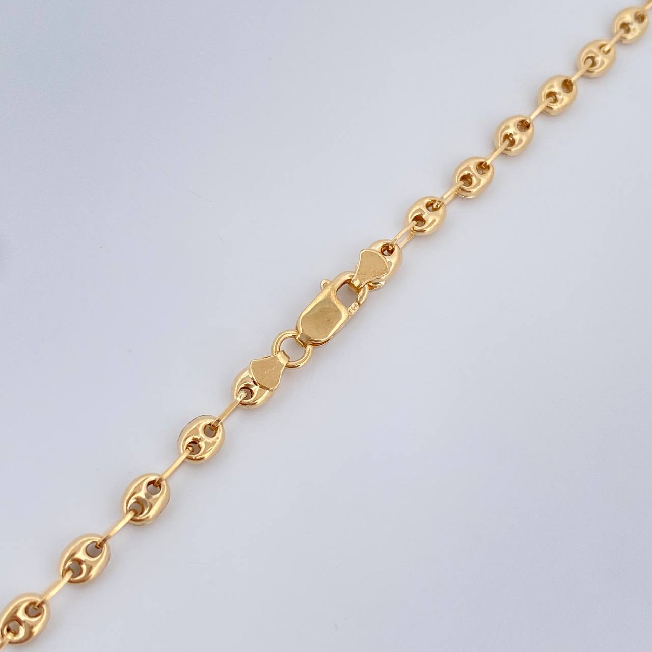 Cadena GC 8.9gr / 56.4cm / 3.94mm Oro Amarillo 18K $