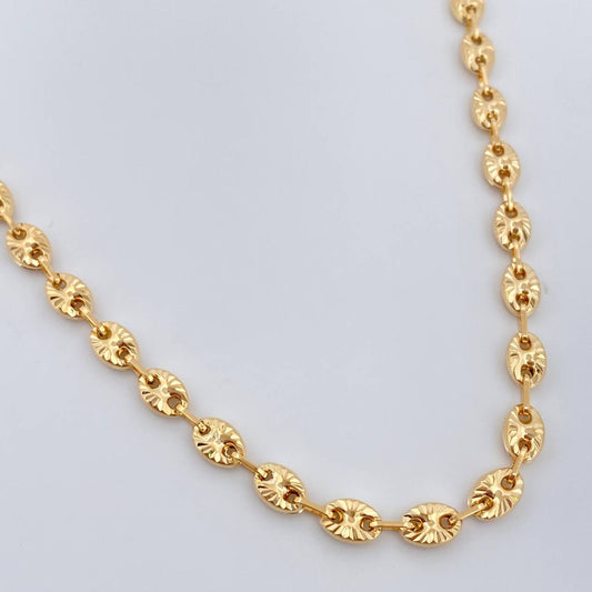 Cadena GC 12.8gr / 63cm / 4mm Oro Amarillo 18K %