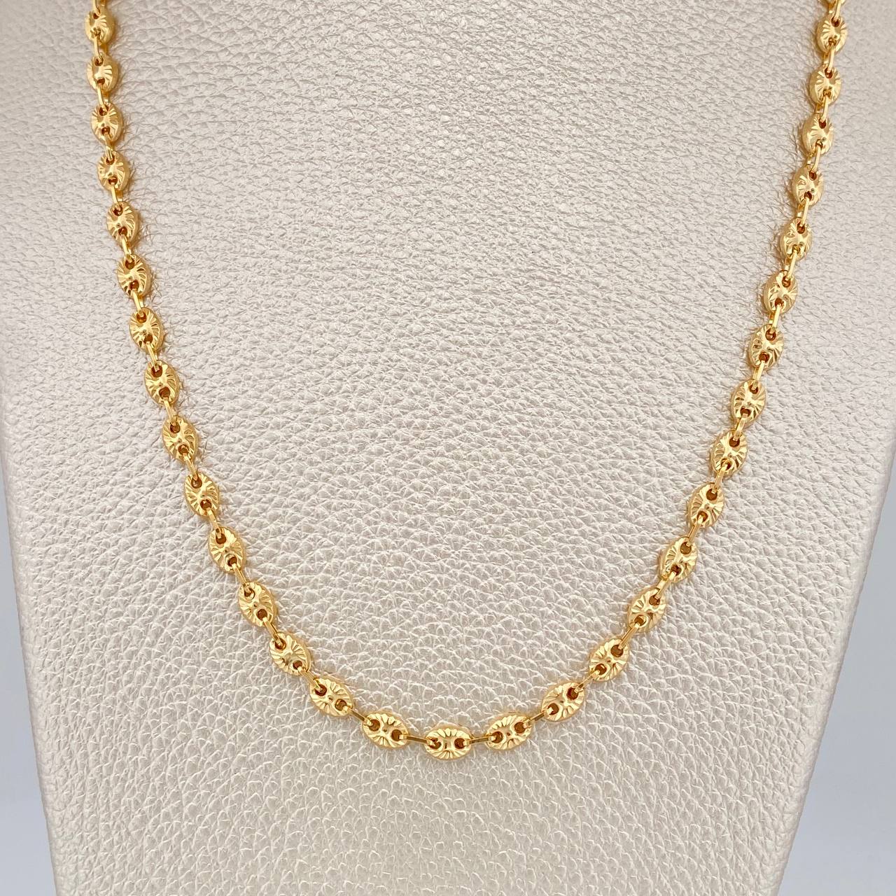 Cadena GC 12.8gr / 63cm / 4mm Oro Amarillo 18K %