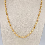 Cadena GC 12.8gr / 63cm / 4mm Oro Amarillo 18K %