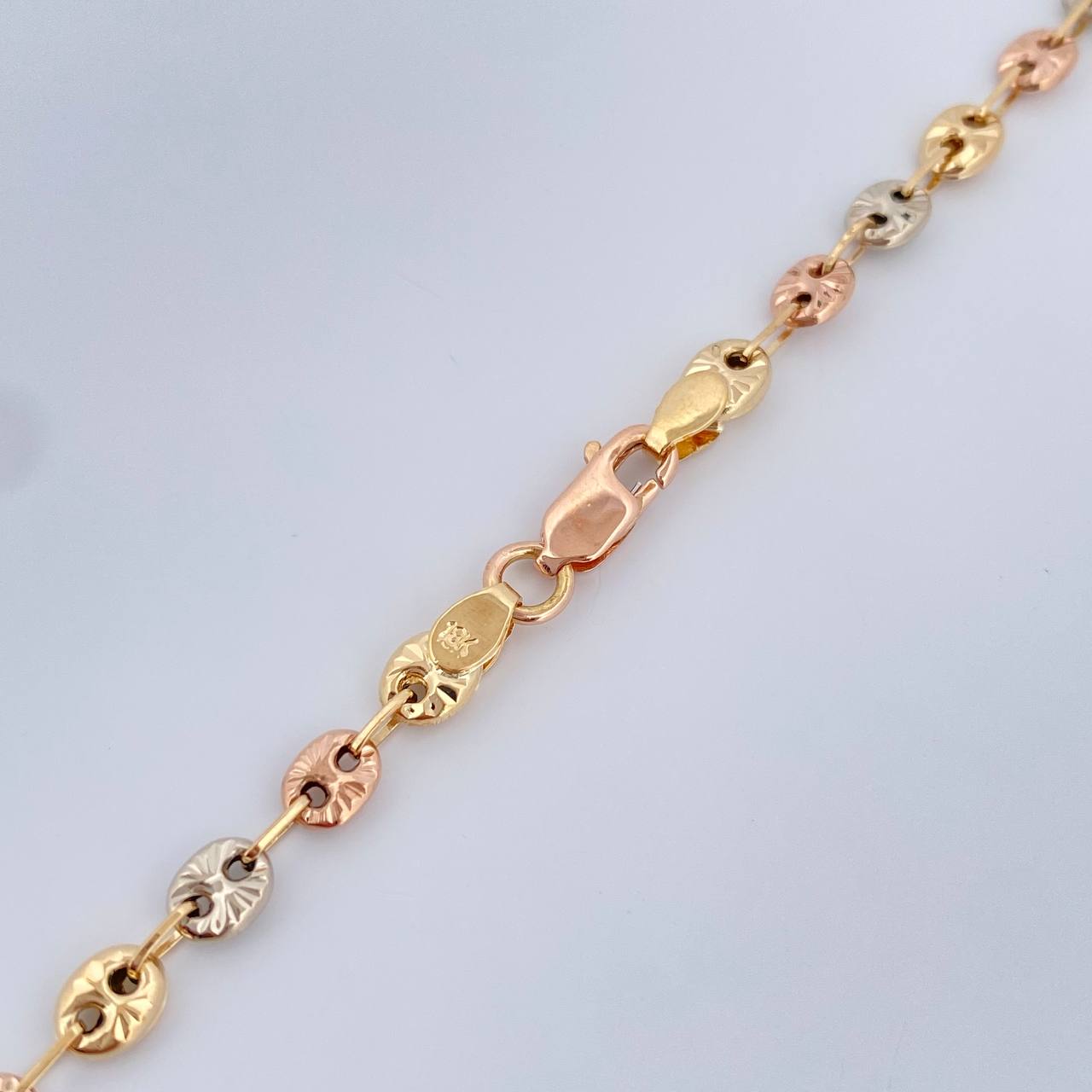 Cadena GC 10.4gr / 63cm / 4mm Tres Oros 18K %