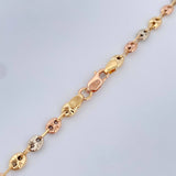 Cadena GC 10.4gr / 63cm / 4mm Tres Oros 18K %