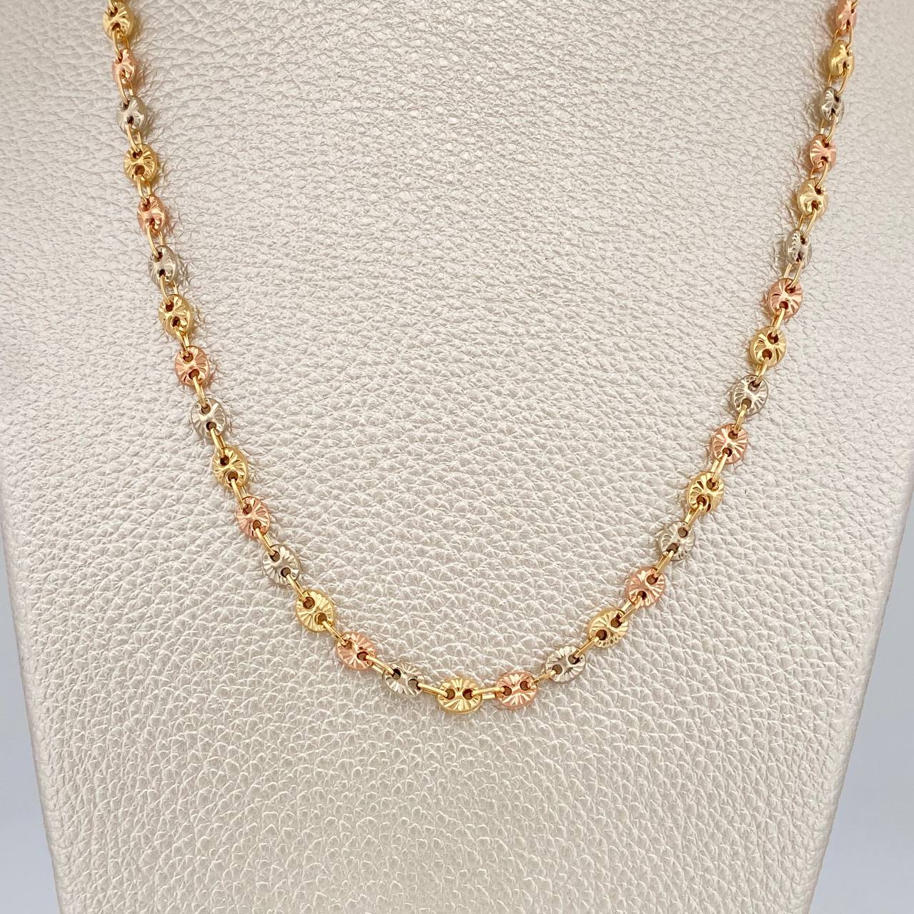 Cadena GC 10.4gr / 63cm / 4mm Tres Oros 18K %