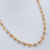 Cadena GC 7.8gr / 62cm / 2.8mm Tres Oros 18K %