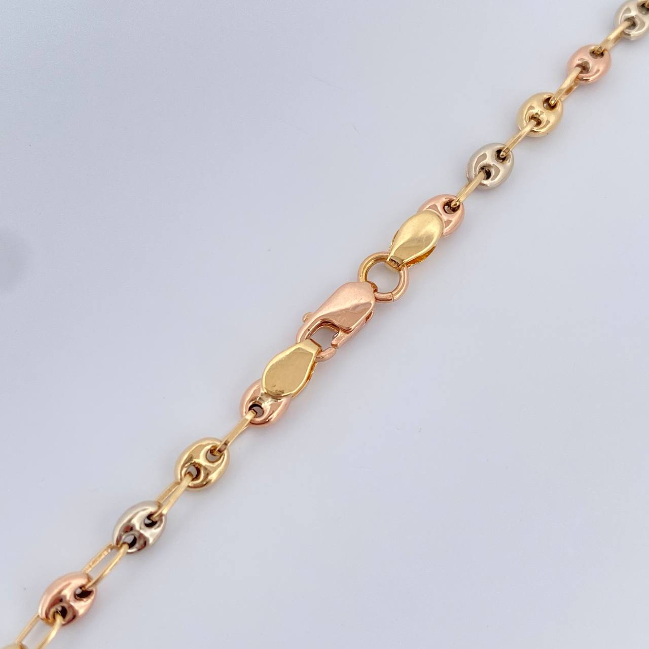 Cadena GC 7.8gr / 62cm / 2.8mm Tres Oros 18K %