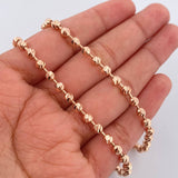 Cadena Militar 26.55gr / 65cm / 4mm Oro Rosa 18K %