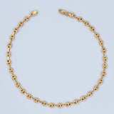 Tobillera GC 3.5gr / 26cm / 4mm Oro Amarillo 18K %