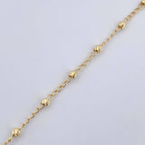 Pulso Espiga 1.55gr / 19cm / 3mm Oro Amarillo 18K %