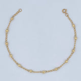 Pulso Espiga 1.55gr / 19cm / 3mm Oro Amarillo 18K %