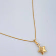 Set Cadena y Dije Veneciana + Estrella 1.55gr / 45cm / 0.6mm Oro Amarillo 18K (Oferta) %