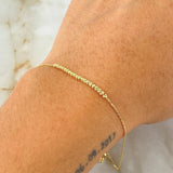 Pulso Aro Seguido 1.15gr / 19cm / Oro Amarillo Ita. Esp. 18K *