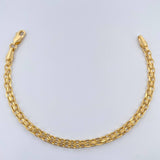 Pulso Chino 2.4gr / 16.8cm / 3.6mm Oro Amarillo +1 18K $