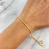 Pulso China 1.35gr / 20cm / 2.3mm Oro Amarillo +1 ©