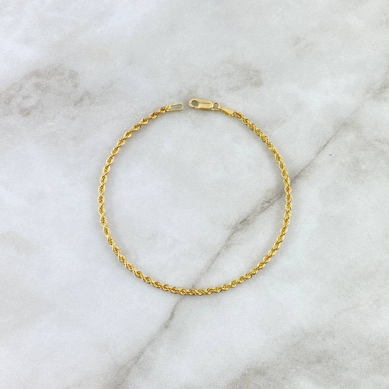 Pulso Lazo 1.4gr / 19cm / 2.1mm Oro Amarillo +3 ©