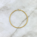 Pulso Lazo 1.4gr / 19cm / 2.1mm Oro Amarillo +3 ©
