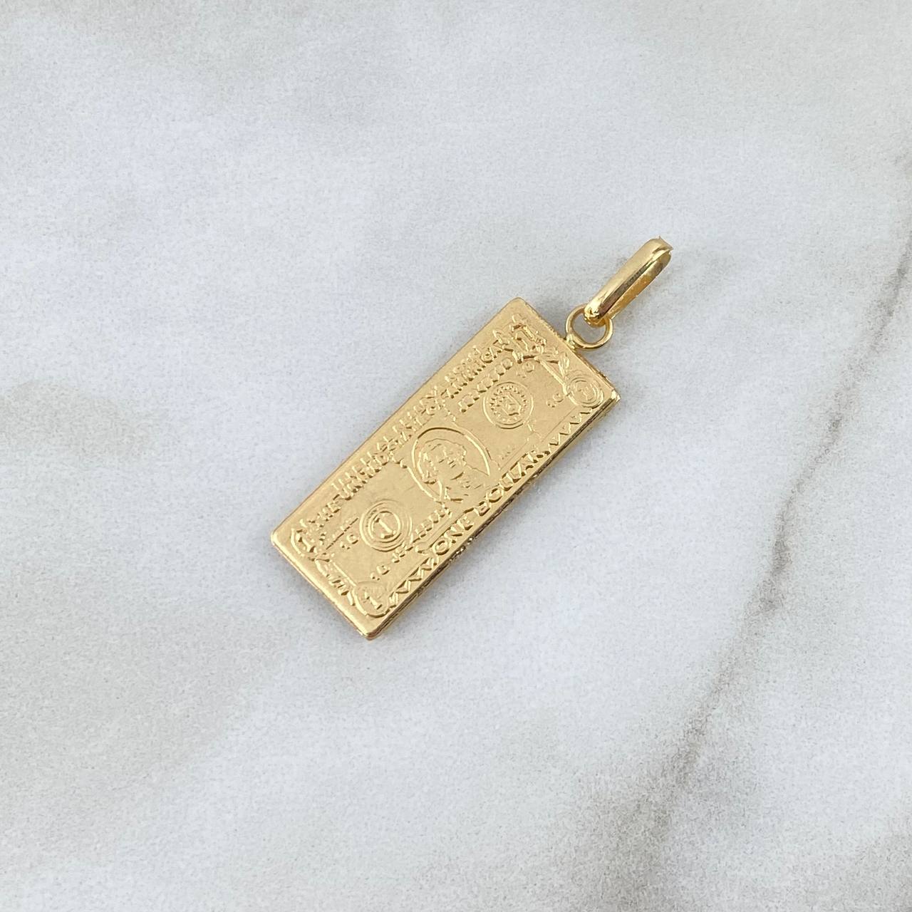 Dije Dólar 1.65gr / 3.7cm / Oro Amarillo