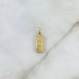 Dije Dólar 0.6gr / 2.2cm / Oro Amarillo *