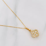 Set Cadena Veneciana + Dije Trebol / 2.15 g / 45.2 cm Oro Amarillo 18K