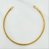Pulso Franco 3.2 g / 20.1 cm / 2.2 mm Oro Amarillo 18K
