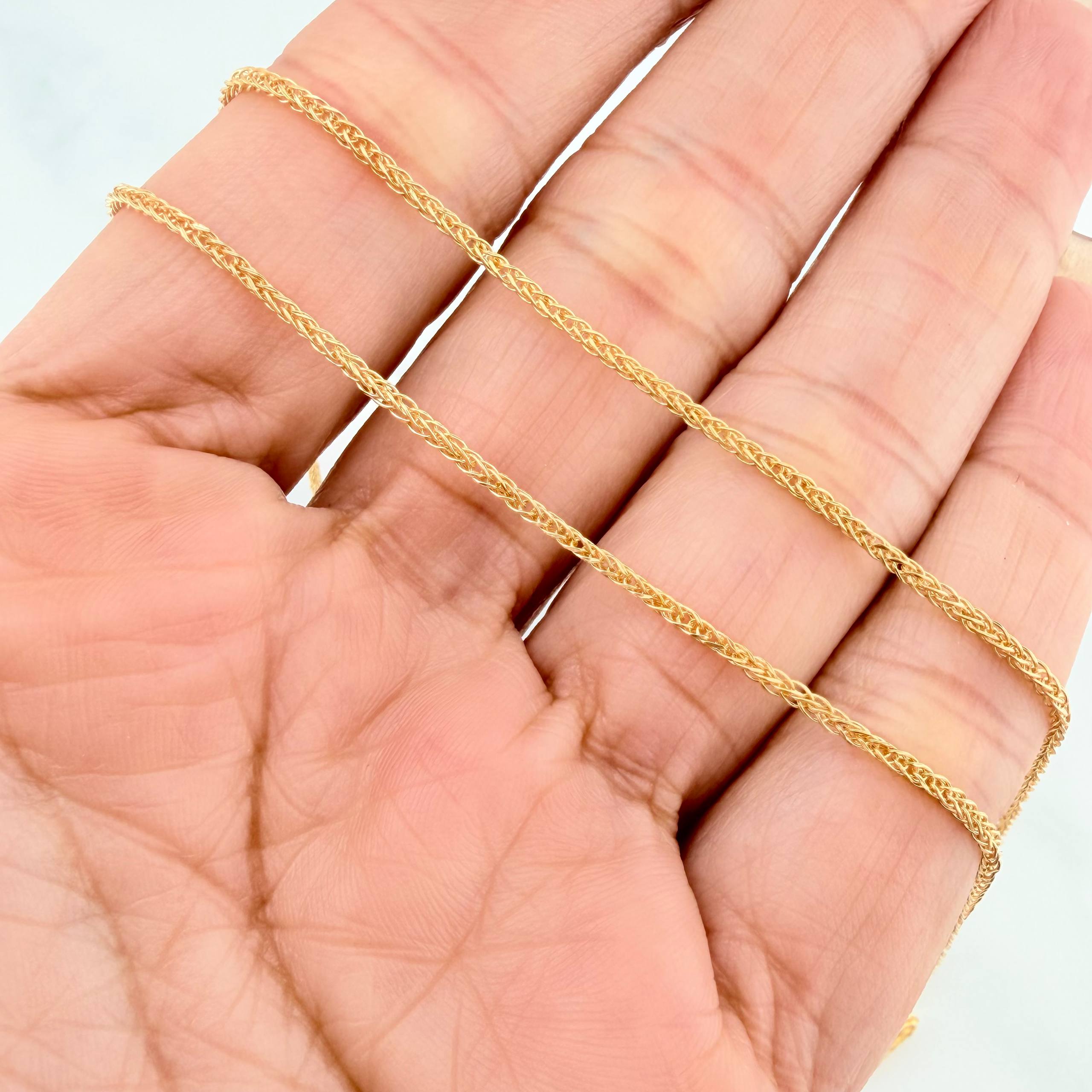 Cadena Franco 2.2 g / 60.4 cm / 1.5 mm Oro Amarillo 18K