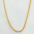 Cadena Franco 2.2 g / 60.4 cm / 1.5 mm Oro Amarillo 18K