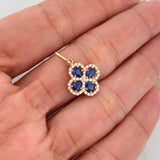 Dije Trébol 1.65 g / 2.2 cm Oro Amarillo 18K