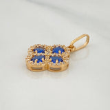 Dije Trébol 1.65 g / 2.2 cm Oro Amarillo 18K