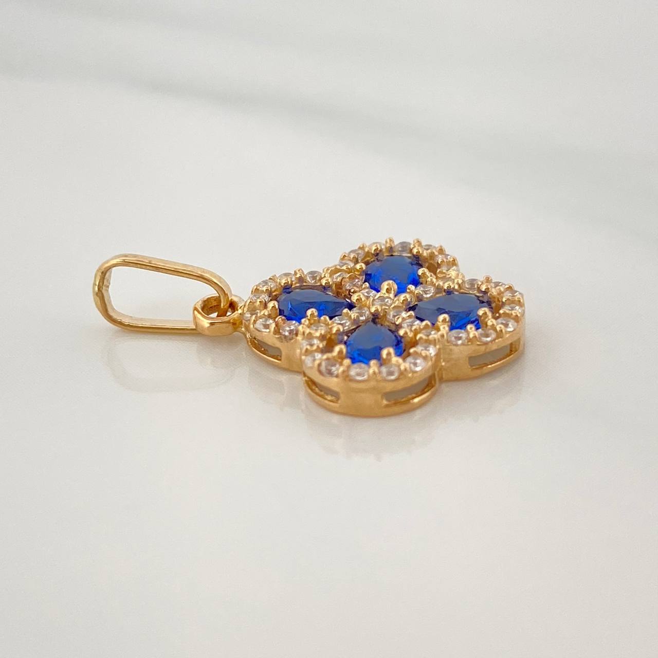 Dije Trébol 1.65 g / 2.2 cm Oro Amarillo 18K