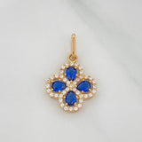 Dije Trébol 1.65 g / 2.2 cm Oro Amarillo 18K