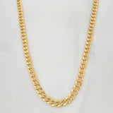 Cadena Cubana 7.4 g / 61.6 cm / 4.4 mm Oro Amarillo 18K