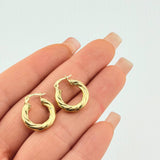 Candongas Rudi 1.95gr / 1.7cm / Oro Amarillo 18K