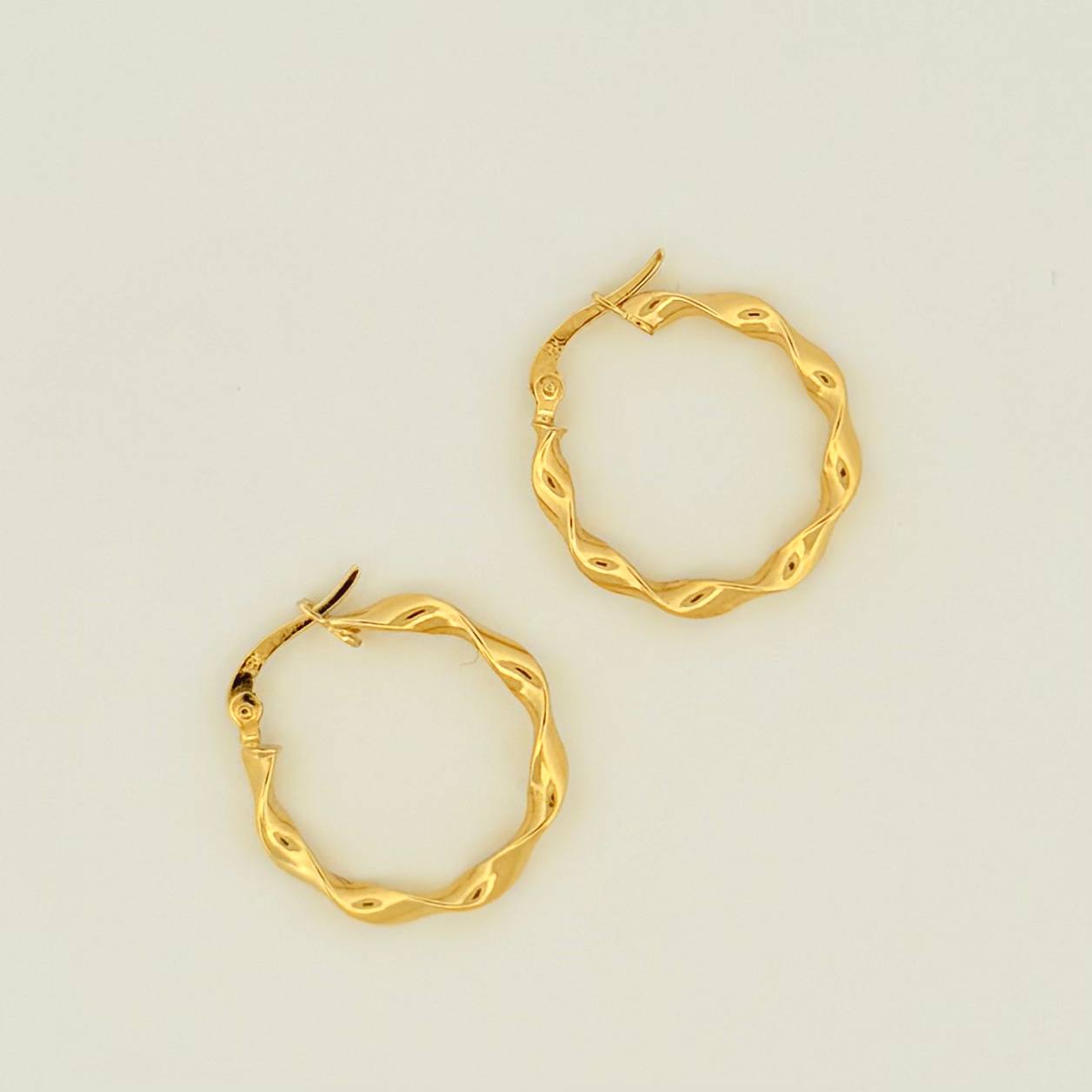 Candongas Nico 1.6gr / 2.5cm / Oro Amarillo 18K