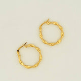 Candongas Nico 1.6gr / 2.5cm / Oro Amarillo 18K