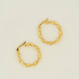 Candongas Nico 1.5gr / 2.4cm / Oro Amarillo 18K