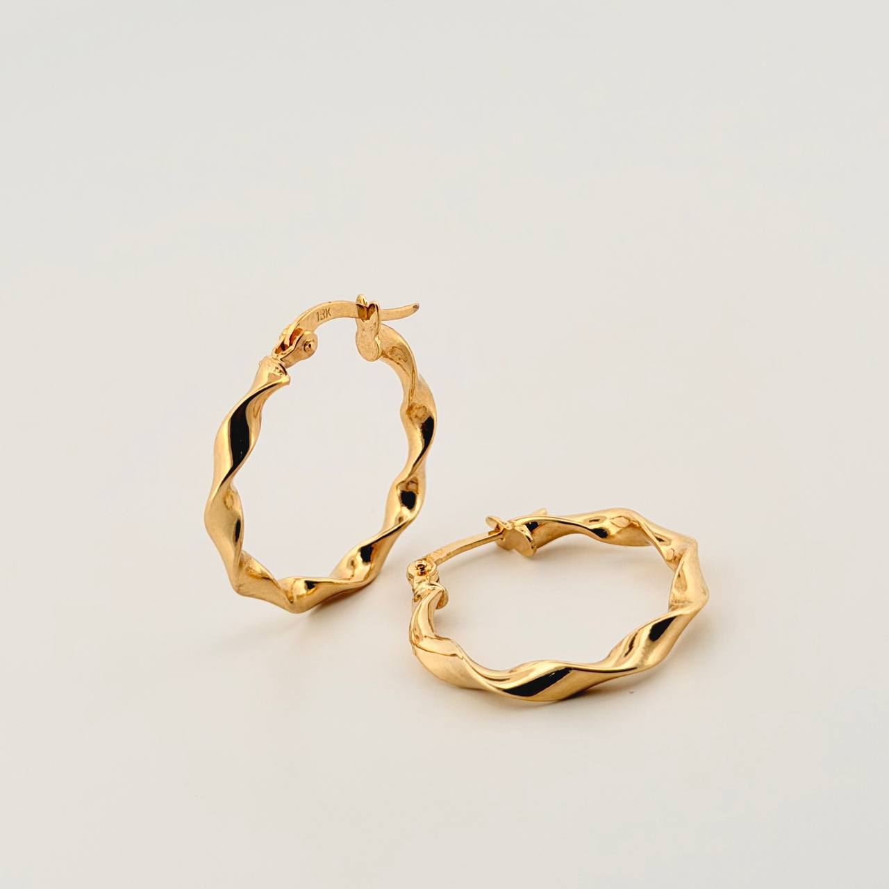 Candongas Nico 1.6gr / 2.5cm / Oro Amarillo 18K