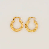 Candongas Rudi 1.95gr / 1.7cm / Oro Amarillo 18K