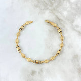 Pulso Rustico Tornillo 4.75gr / 21.5cm / 5.6mm Cauchos Negros Oro Amarillo ©