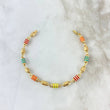 Pulso Rustico 4.8gr / 20cm / 5mm Cauchos Colores Naranja Verde Oro Amarillo *