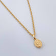 Set Cadena y Dije Lazo+ Virgen Guadalupe 1.1gr / 39.6cm / 1.16mm Oro Amarillo 18K (Oferta) $