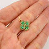 Dije Trebol 1.6 g / 2.2 cm Oro Amarillo 18K
