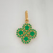 Dije Trebol 1.6 g / 2.2 cm Oro Amarillo 18K